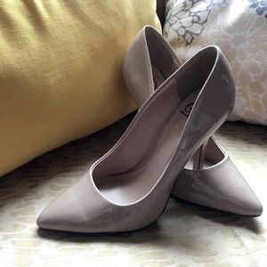 Closed Toes Pointy Nude Heels